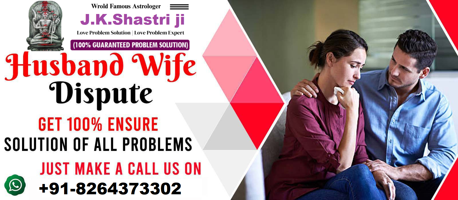  Astrologer J.K Shastri +91-8264373302